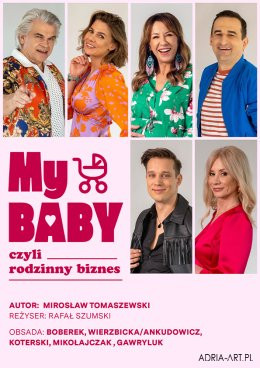 Mrągowo Wydarzenie Spektakl My baby, czyli rodzinny biznes